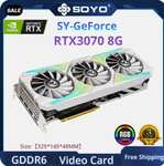 Видеокарта Soyo RTX 3070 8gb