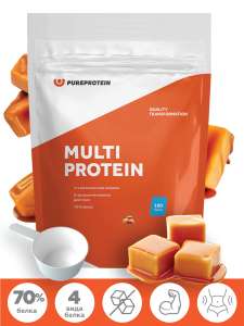 Протеин Pure Protein Multi Protein, 1000 гр. карамель