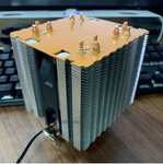 Кулер для процессора, 4PIN PWM, ARGB, 6 тепловых трубок, башня, Intel, AMD