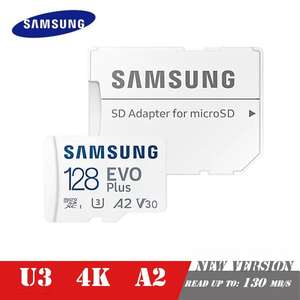 Карта памяти microSDXC SAMSUNG EVO Plus 128 ГБ