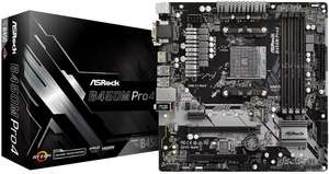 Материнская плата ASRock B450M Pro4 R2.0