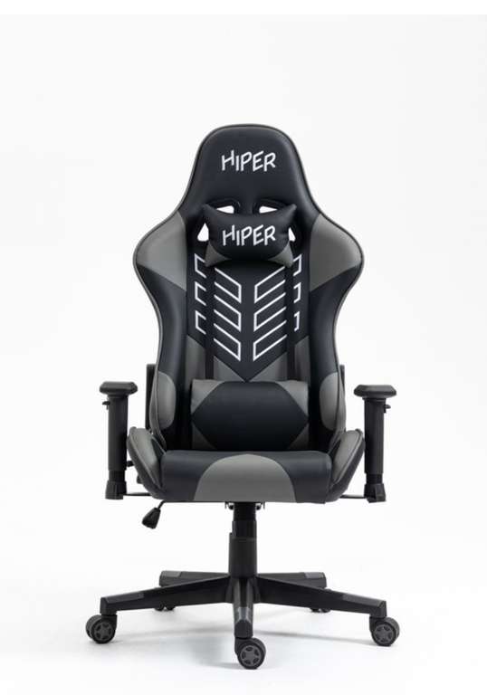 Кресло игровое Hiper Todd HGC104, черный, серый + 9250 бонусов
