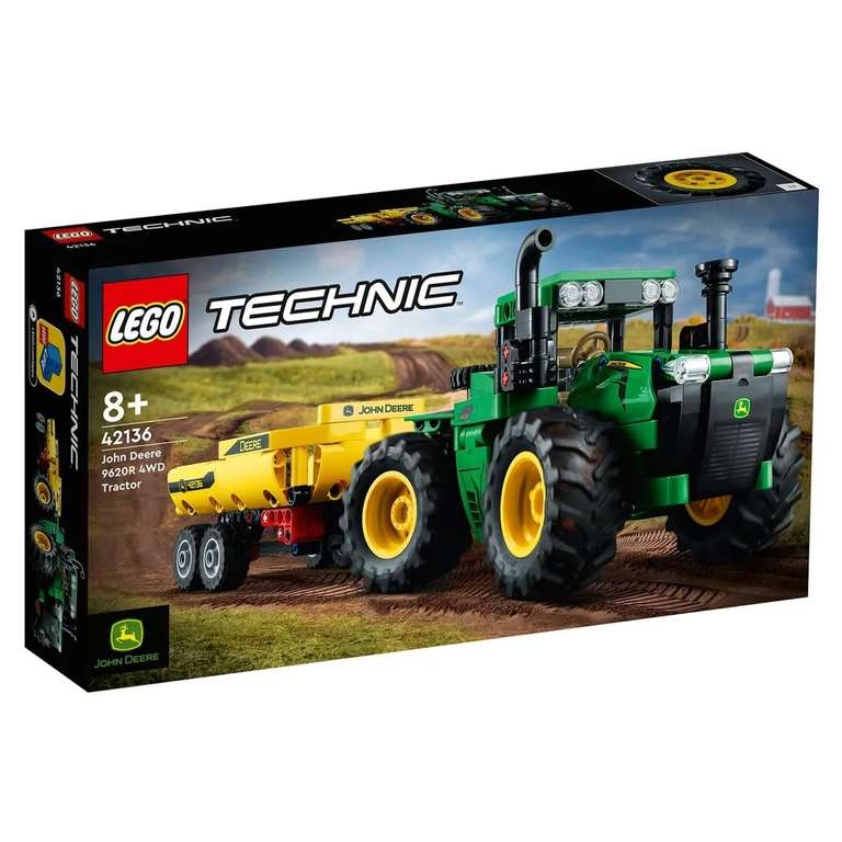 Конструктор LEGO Technic tbd-Technic-Farm-2022, 390 деталей, 8+, 42136