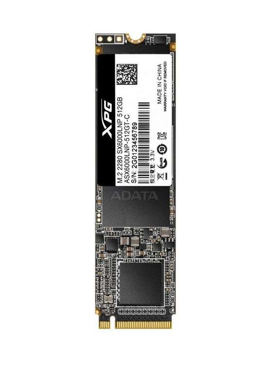 SSD диск A-Data XPG SX6000 Lite 512Gb