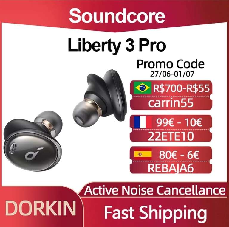 TWS-наушники Soundcore Liberty 3 Pro