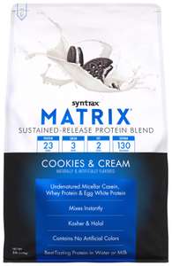 Многокомпонентный протеин SynTrax Matrix, 2270 гр., печенье и крем