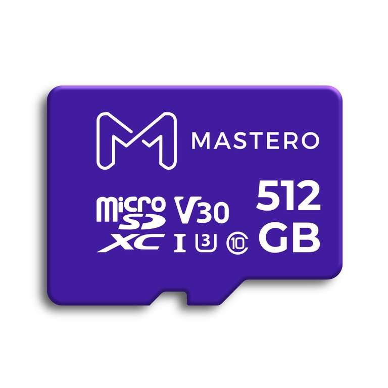 [Новосибирск] Карта памяти microSDXC Mastero 512Gb Class 10 UHS-I U3
