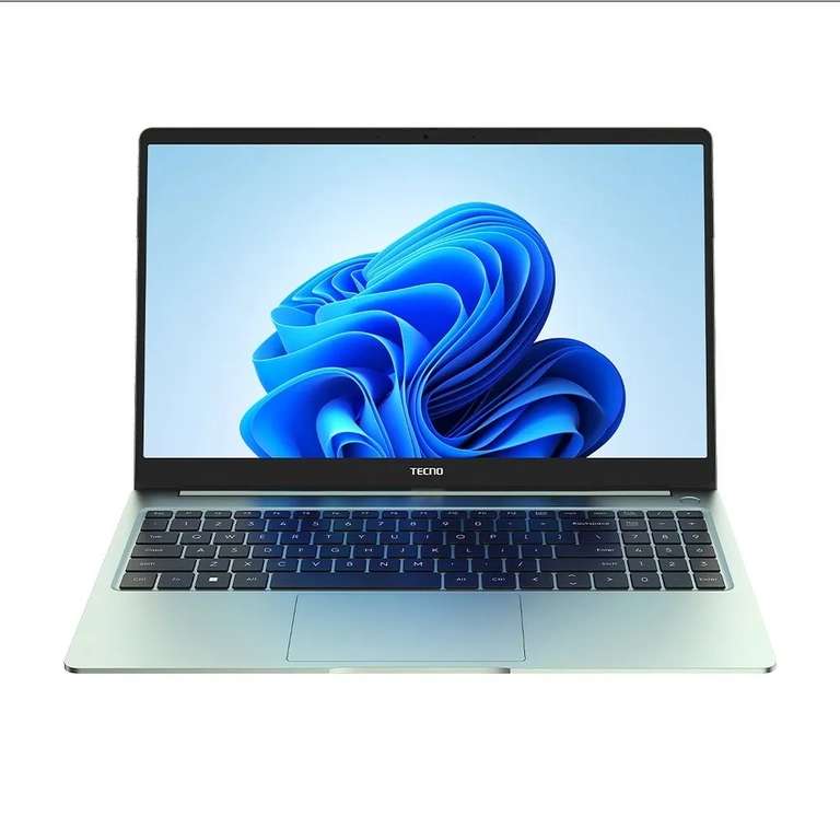 Ноутбук Tecno Megabook T1 (15.6", IPS, 100% sRGB, Intel Core i5-1035G1, 16+512 Гб, Intel UHD Graphics, Linux, алюминий, подсветка)