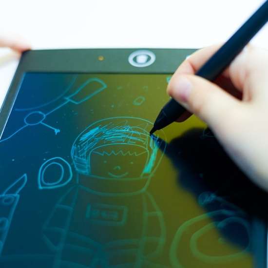 Электронный планшет для рисования REXANT 8.5" дюймов многоцветный, 22х15х0.4 см