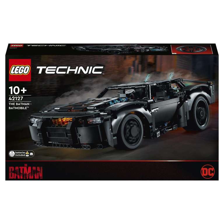 Конструктор LEGO Technic Бэтмен Бэтмобиль 42127