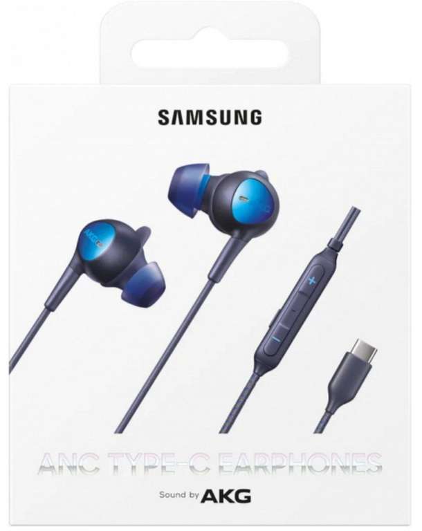 [Пенза] Наушники с микрофоном Samsung EO-IC500 USB Type-C с активным шумоподавлением Black