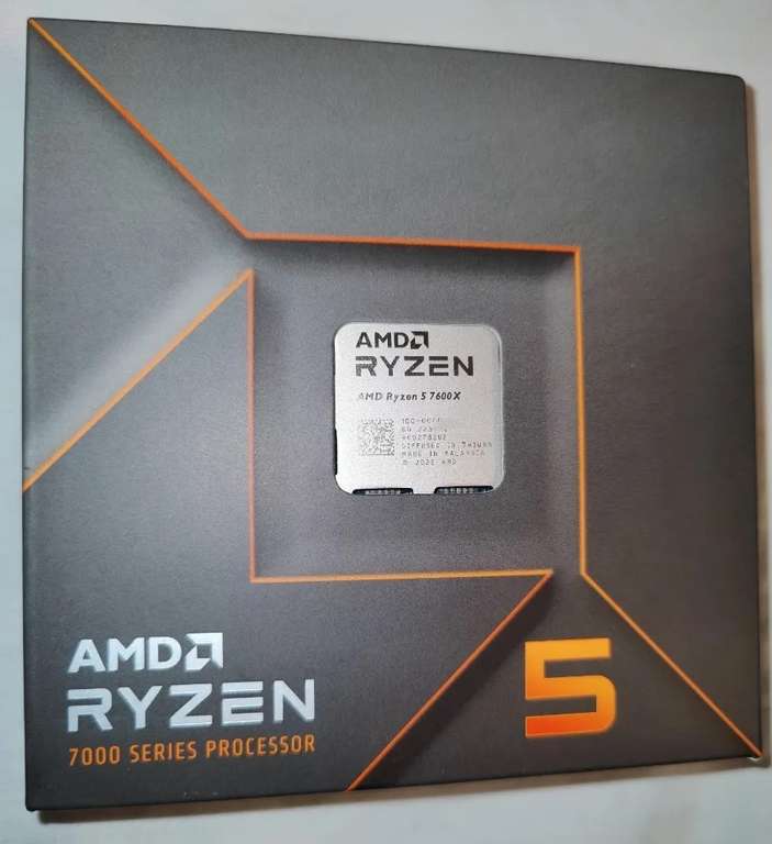 Процессор AMD Ryzen 5 7600X BOX (цена с Ozon картой)