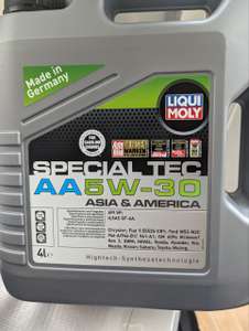 Синтетическое моторное масло Liqui Moly Special Tec AA 5W-30 (+ возврат до 45% бонусами)