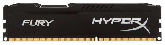 Оперативная память Kingston Fury HyperX DDR3 1600 МГц 1x8 ГБ