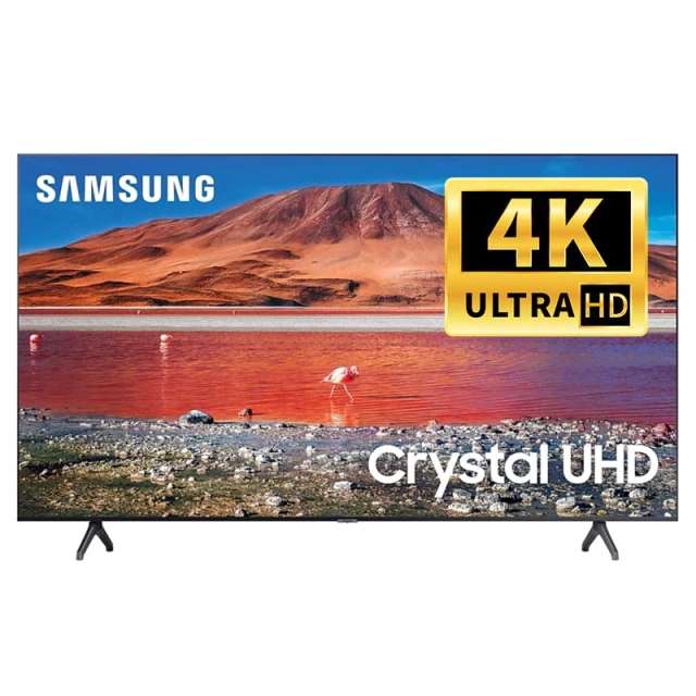 Телевизор Samsung UE55TU7090UXRU, 55", 4К UHD, Smart TV (с купоном на 2000₽ из ВКонтакте, цена в приложении)