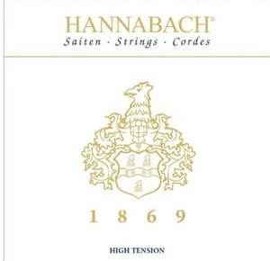 Струны для классической гитары Hannabach 1869MHT, средне-сильное натяжение