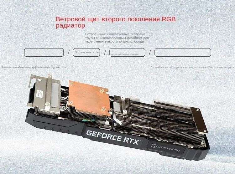Видеокарта Gainward GeForce RTX 3060 Ti 8 ГБ (GAINWARD GeForce RTX 3060 Ti 8G) из-за рубежа