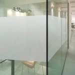 Белая матовая пленка на окно White Matte 40, 80х150 см, 2 шт.