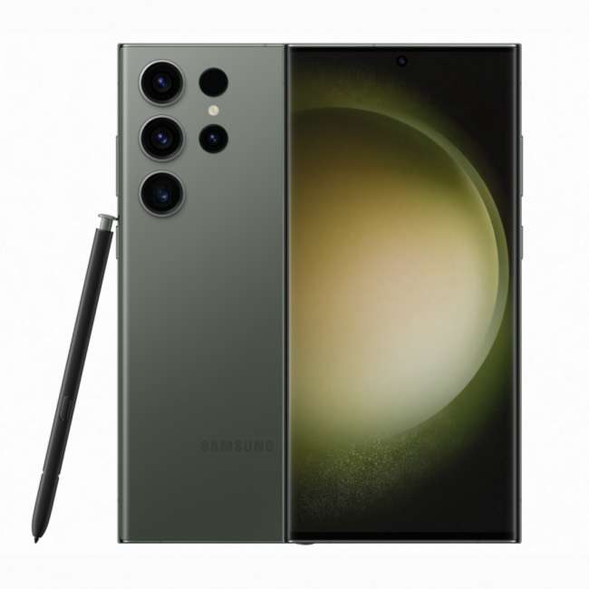 Смартфон Samsung Galaxy S23 Ultra 12/256Gb Green (+44655 Бонусов СММ)