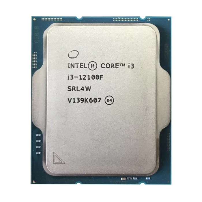 Процессор Intel Core i3-12100F OEM (без кулера), по Ozon карте