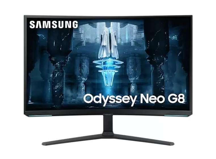 32" Монитор Samsung Odyssey Neo G8 S32BG852NI White/ Black, 240Hz, 3840x2160, VA, 1 мс (+50846 спасиб)