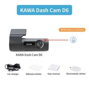 Автомобильный видеорегистратор KAWA D6 1440P, голосовое управление