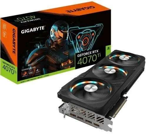 Видеокарта Gigabyte Geforce RTX 4070 Ti Gaming OC 12G N407TGAMING OCV2-12GD (цена с Озон картой)
