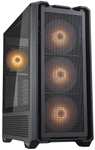 Игровой Корпус для ПК Cougar MX600 RGB черный Full-Tower, E-ATX, Micro-ATX, Mini-ITX, SSI-CEB