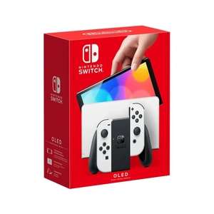 Игровая консоль Nintendo Switch OLED 64 Gb, белая (из за рубежа, с картой OZON, пошлина 1147₽)