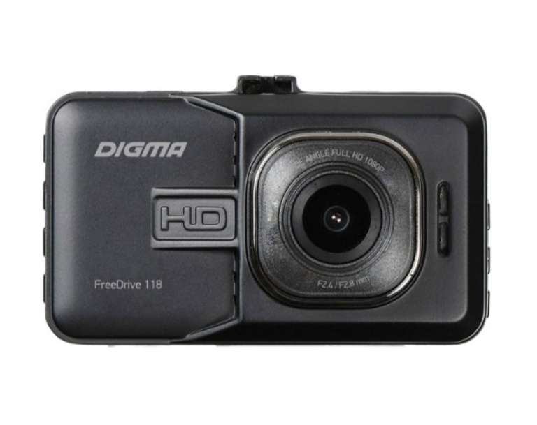 Автомобильный видеорегистратор Digma FreeDrive 118 Black