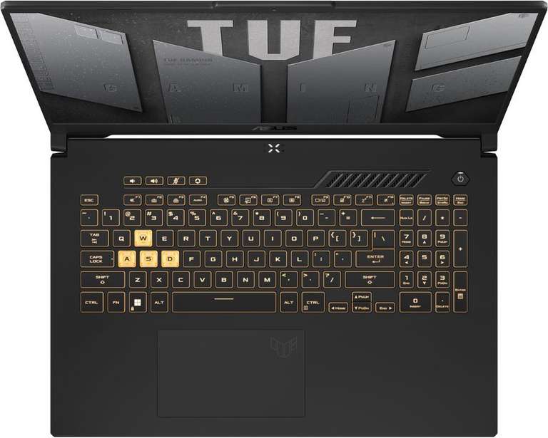 Ноутбук ASUS TUF Gaming F17 FX707ZR-HX001W 17.3", IPS, Intel Core i7 12700H 16ГБ, 1ТБ SSD, NVIDIA GeForce RTX 3070, Windows 11 Home,