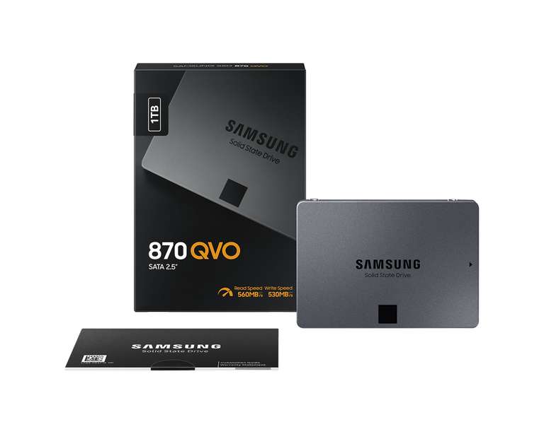 SSD диск Samsung 870 QVO MZ-77Q1T0BW/1Tb