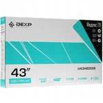 Телевизор DEXP U43H8000E (43", VA, 4K, Direct LED, SmartTV)