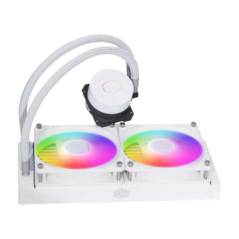 Система водяного охлаждения Cooler Master MasterLiquid ML240L V2 ARGB White Edition (с ozon картой)