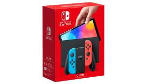 Игровая консоль Nintendo Switch OLED Model Neon Blue/Neon Red set (с озон картой, из-за рубежа + пошлина≈1087₽)