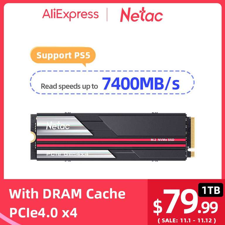 SSD диск Netac NV7000 2TB