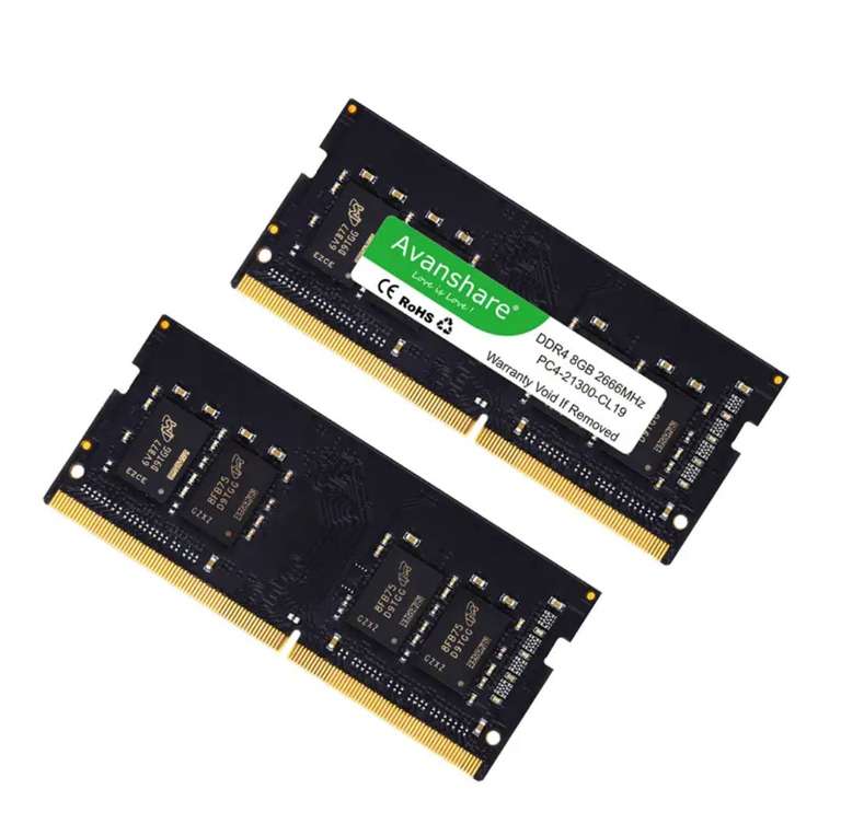 Оперативная память Avanshare DDR4 SODIMM 16Gb 3200MHz