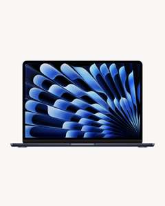 Ноутбук MacBook Air, 13.6", 2560x1664, Apple M3, RAM 8 ГБ, SSD 256 ГБ, Apple graphics 8-core, macOS (цена с Альфа-Картой)