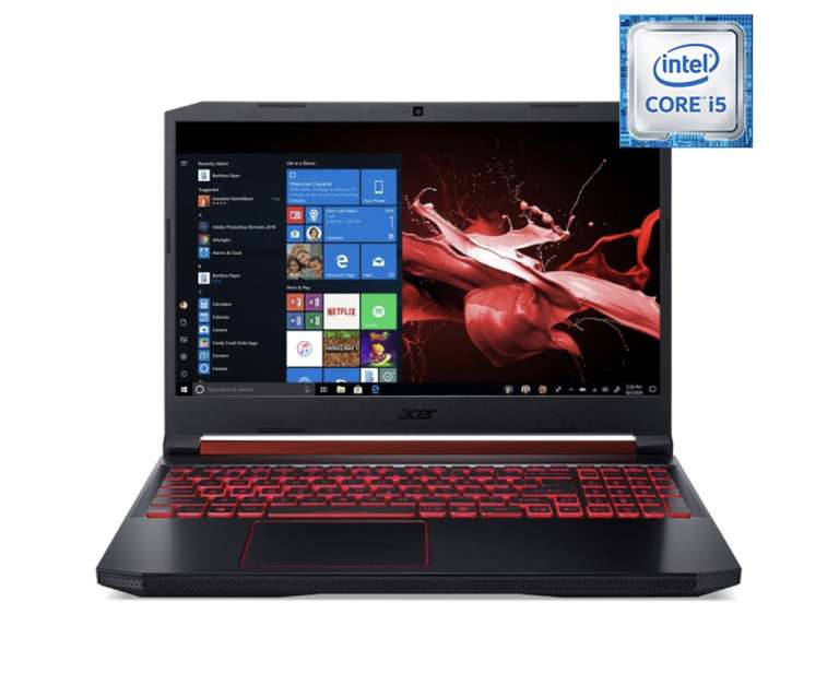 Ноутбук игровой Acer Nitro 5 AN515-54-5304 NH.Q96ER.00U i5 9300H, GeForce RTX 2060, 8+256 Гб