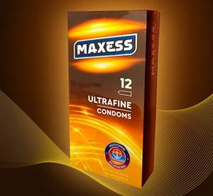 Презервативы Maxess ультратонкие из натурального латекса, 36 шт