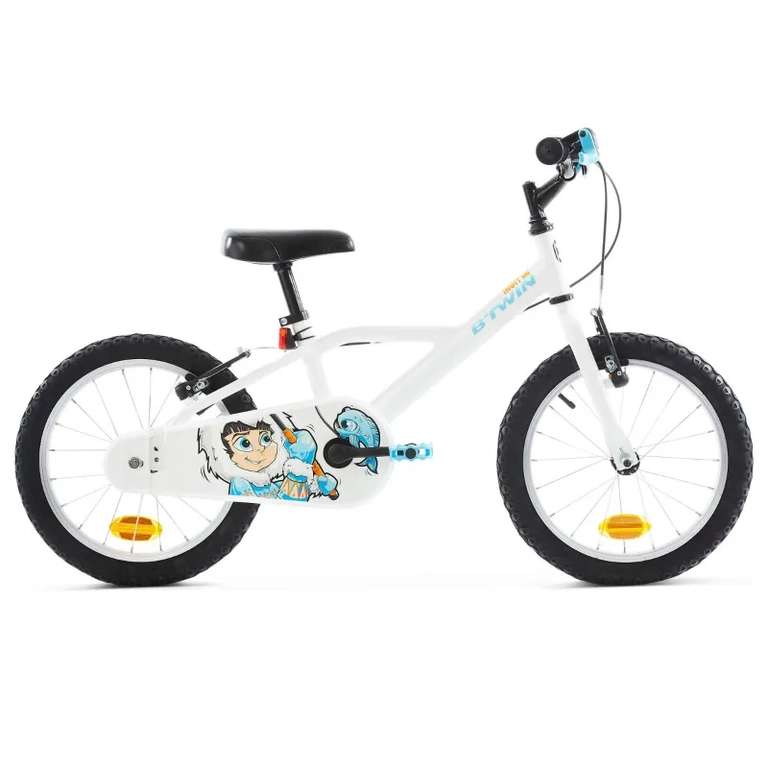 Детский велосипед от 4 до 6 лет прогулочный 16" 100 BTWIN Х DECATHLON (цена при оплате Ozon Картой)