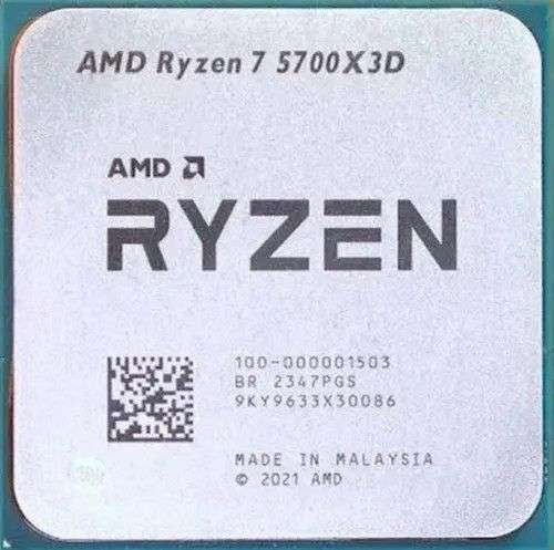 Процессор AMD Ryzen 7 5700X3D OEM, AM4, 8/16