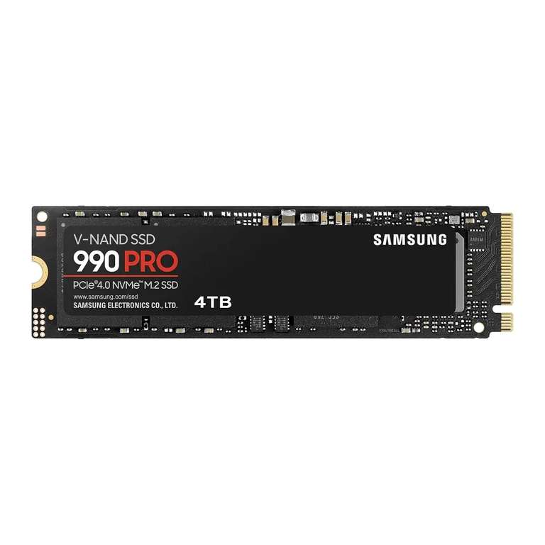 SSD Samsung 990 PRO 4TB (MZ-V9P4T0BW), из-за рубежа, с озон картой