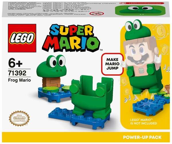 Конструктор LEGO Super Mario 71392 Набор усилений «Марио-лягушка», 11 дет.