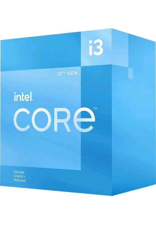 [МСК, МО, возм., и др.] Процессор Intel Original Core i3 12100F Soc-1700 (BX8071512100F S RL63), 3.3GHz, Box