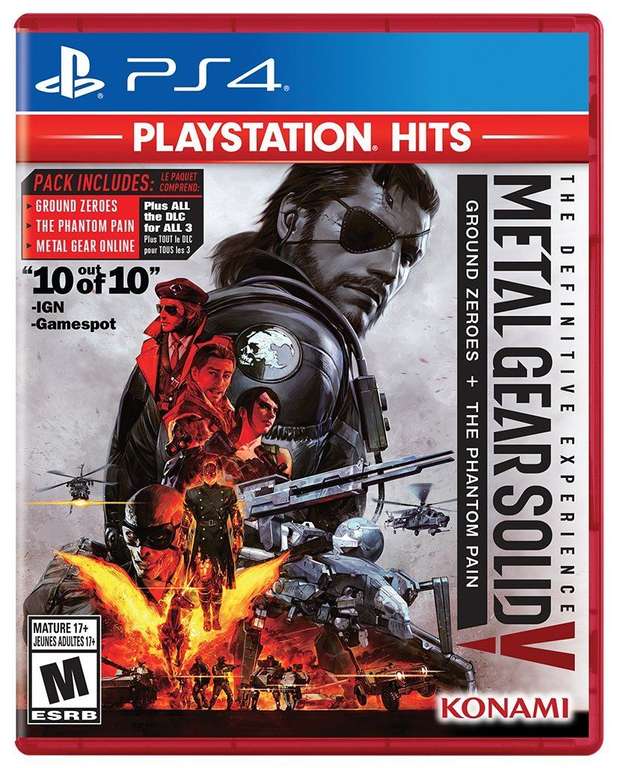 Игра для PS4 Sony Metal Gear Solid V: Definitive Experience