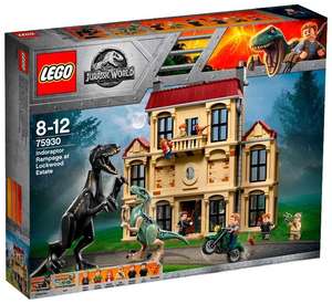 [СПБ и возм. др] Конструктор LEGO Jurassic World 75930 Нападение Индораптора в поместье Локвуд