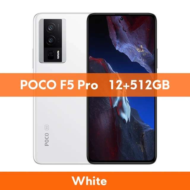 Смартфон Poco F5 Pro, 12/512 Гб, белый
