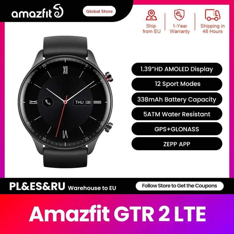 Смарт-часы Amazfit GTR 2 LTE