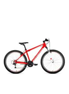 Горный (MTB) велосипед FORWARD Apache 27.5 (2020) красный/белый 19"